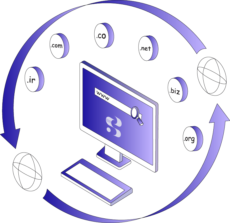 ثبت و تمدید دامنه