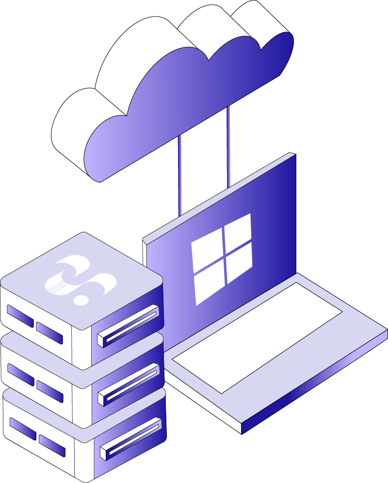 مشخصات هاست اختصاصی ویندوزی